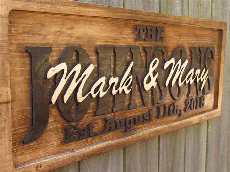 Laser-Cut Acrylic Business Sign