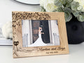 Engraved Wooden Photo Frame